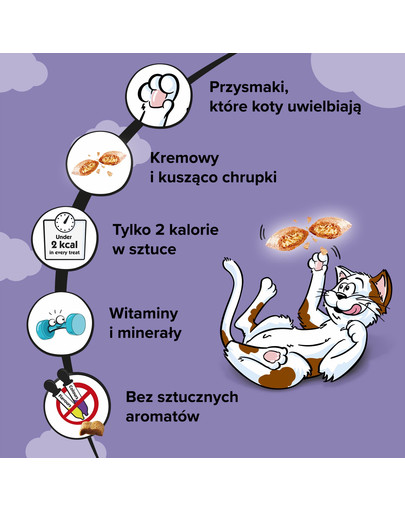 Dreamies s kačicou 0.06 kg x6