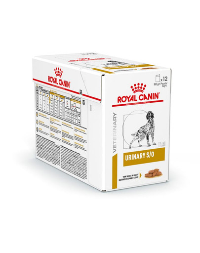 ROYAL CANIN Veterinary Diet Dog Urinary S/O Pouch 12x100 g