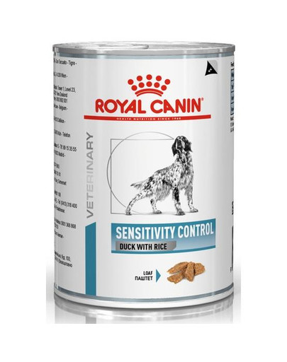 ROYAL CANIN Veterinary Health Nutrition Dog Sensitivity Control Duck&Rice Can 420 g