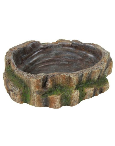 TRIXIE Terárijná miska na vodu a krmivo pre plazy 18.5 x 4.5 x 17 cm