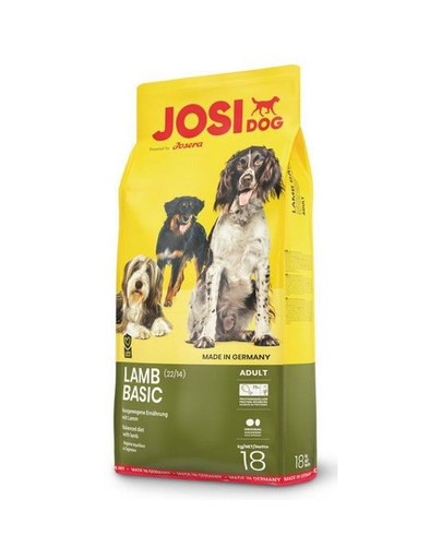 JOSERA JosiDog Basic adult lamb 18 kg