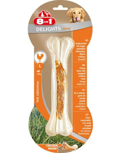 8IN1 Maškrta Delight strong Bone L 1ks