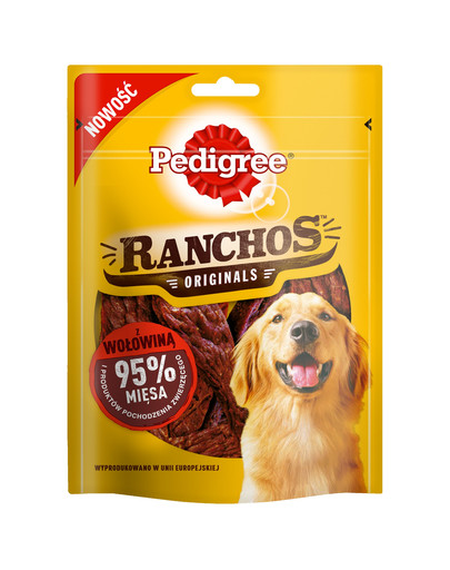 PEDIGREE Ranchos 95% Hovädzie 7 x 70 g