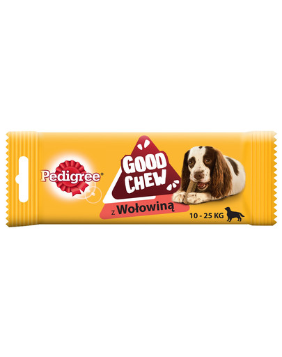 Pedigree GoodChew žuvačka pre psov s hovädzím mäsom pre stredné plemená 88 g x 14ks
