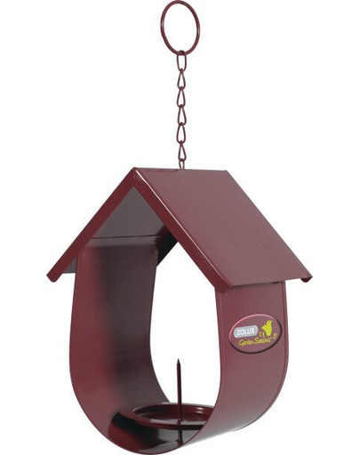 ZOLUX Kŕmidlo Na kolesom Tłuszczową Cabane červený