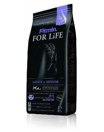 FITMIN Dog For Life Light & Senior 3kg