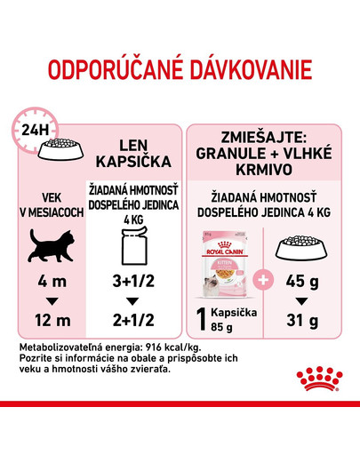 ROYAL CANIN Kitten Instinctive Jelly 12 x 85g kapsička pre mačiatka v želé