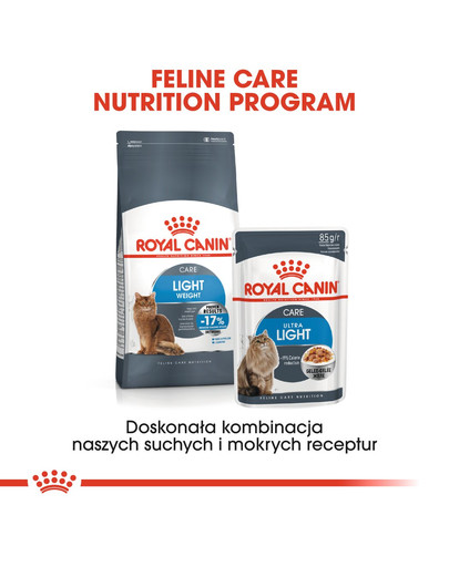 ROYAL CANIN Ultra Light Jelly 85g kapsička pre mačky s nadváhou v želé