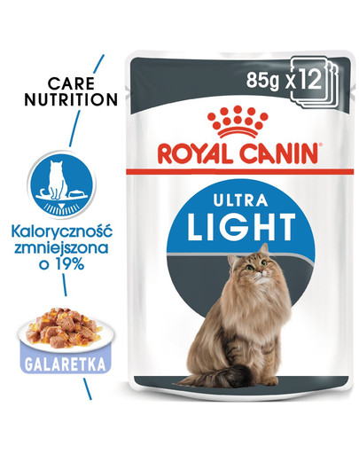 ROYAL CANIN Ultra Light Jelly 85g kapsička pre mačky s nadváhou v želé