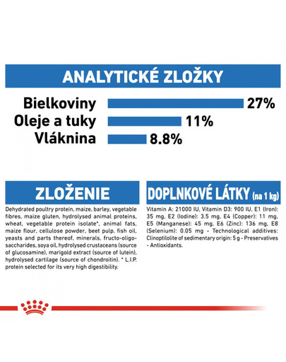 ROYAL CANIN Maxi Light Weight Care 3 kg diétne granule pre veľké psy