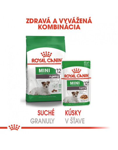 ROYAL CANIN Mini ageing  12+ 85g x12 kapsička pre staré malé psy