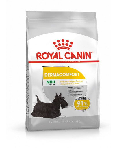 ROYAL CANIN Mini dermacomfort 1 kg granule pre malých psov s problémami s kožou