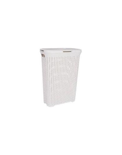 CURVER Kôš na bielizeň RATTAN STYLE 60L krémový
