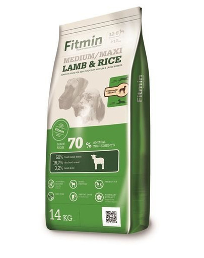 FITMIN Medium Maxi Lamb&Rice 14 kg