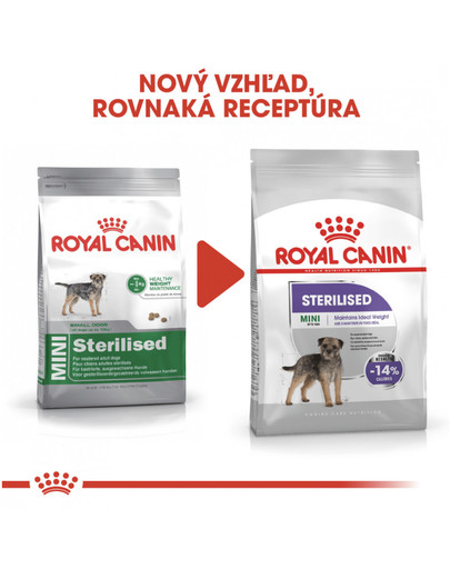 ROYAL CANIN Mini Sterilised 1 kg granule pre kastrované malé psy