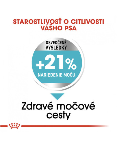 ROYAL CANIN Mini urinary care 8 kg granuly pre psy s obličkovými problémami.