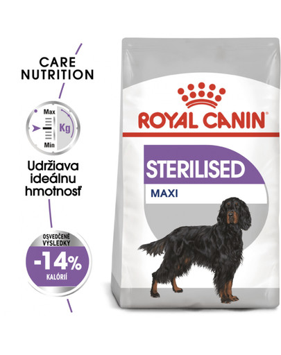 ROYAL CANIN Maxi Sterilised 3 kg granule pre kastrované veľké psy