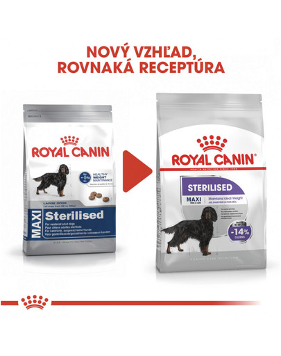 ROYAL CANIN Maxi Sterilised 3 kg granule pre kastrované veľké psy