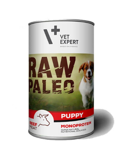 VETEXPERT RAW PALEO Puppy beef 400g