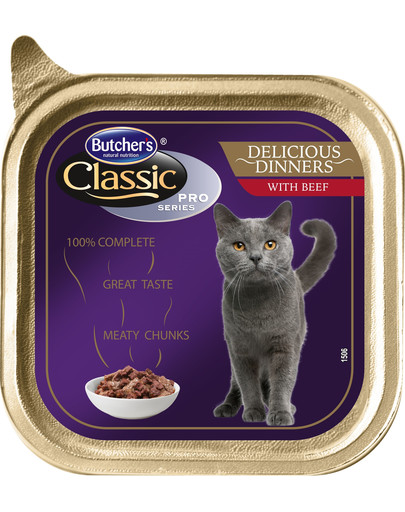 BUTCHER'S Classic Delicious Dinner s hovädzím 100 g