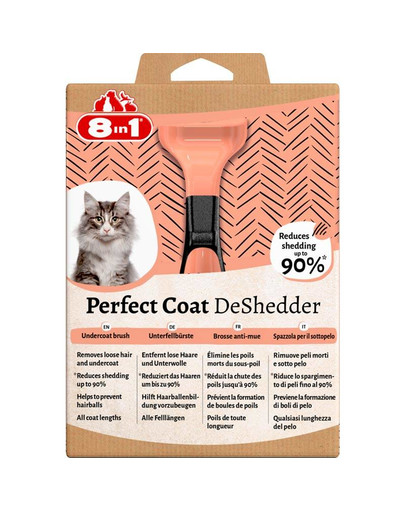 8IN1 Perfect Coat DeShedder Cat - nástroj na vyčesávanie pre mačku