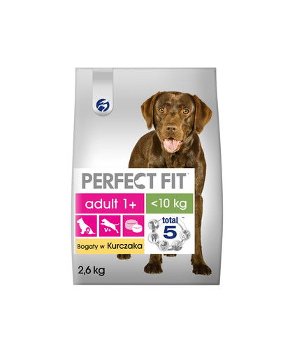 PERFECT FIT Perfect Fit 2,6 kg x 3 Kuracie pre stredné a veľké plemená