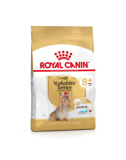 ROYAL CANIN Yorkshire Terrier Adult 8+ 500g granule pre staršieho jorkšírskeho teriéra