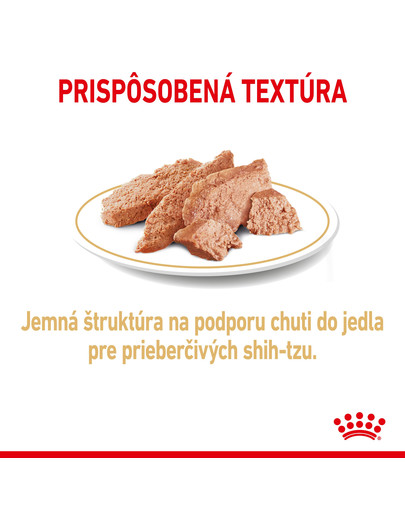 ROYAL CANIN Shih Tzu Adult Loaf 12 x 85 g kapsička v omáčke pre shih tzu