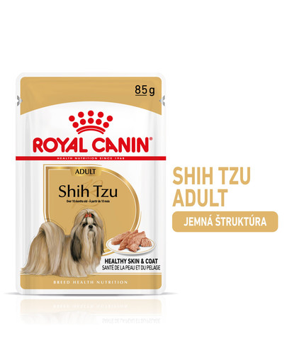 ROYAL CANIN Shih Tzu Adult Loaf 12 x 85 g kapsička v omáčke pre shih tzu