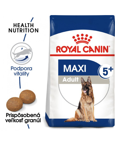 ROYAL CANIN Maxi Adult 5+ 4 kg granule pre dospelé starnúce veľké psy
