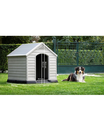 CURVER Búda pre psa, veľká, vyvýšená