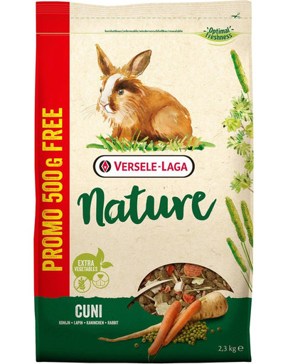 VERSELE-LAGA Cuni Nature 1,8 kg + 500 g FREE
