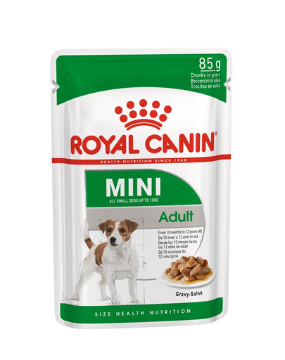 ROYAL CANIN Mini adult 12x85 g kapsička v šťave pre dospelých psov malých plemien