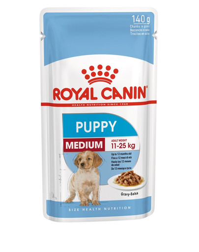 ROYAL CANIN Medium puppy 10x140 g kapsička pre stredné šteňatá