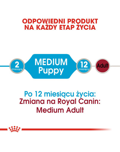 ROYAL CANIN Medium puppy 10x140 g kapsička pre stredné šteňatá