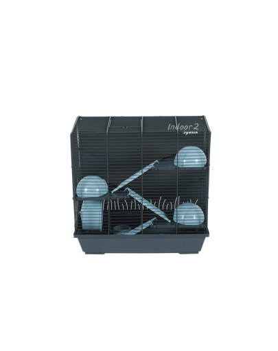 ZOLUX křeček INDOOR 2 50cm Triplex modrá/šedá s výbavou