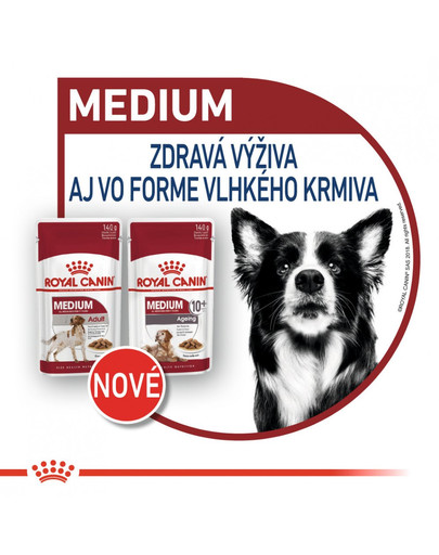 ROYAL CANIN Medium adult 10x140 g kapsička vo šťave pre dospelé stredné psy