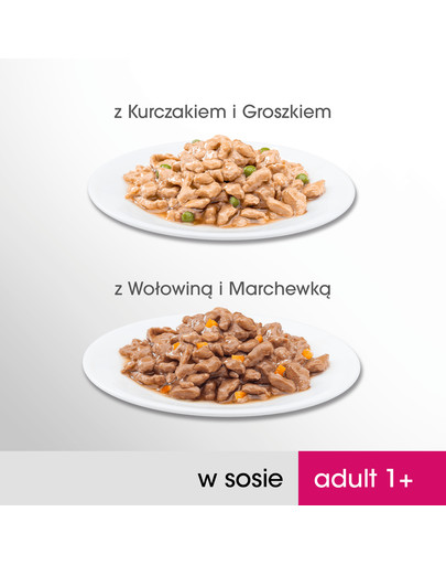 PERFECT FIT Cat Adult 1+ mäsová kapsička 4 x 85 g