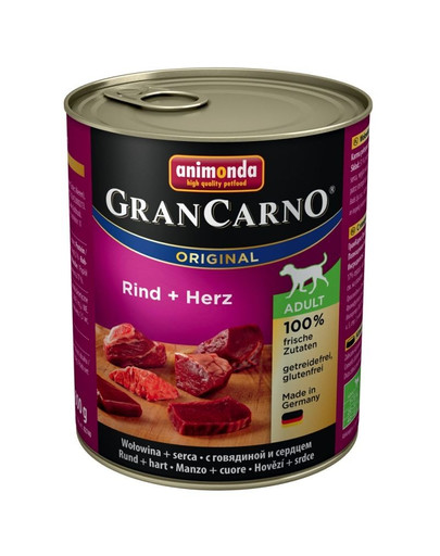 ANIMONDA Grancarno srdce konzerva 800 g