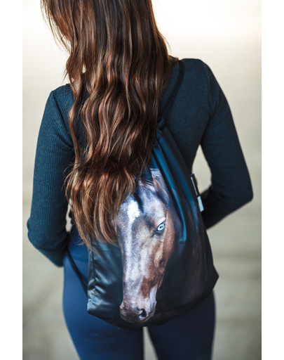 FERA Batoh s motívom hnedého koňa