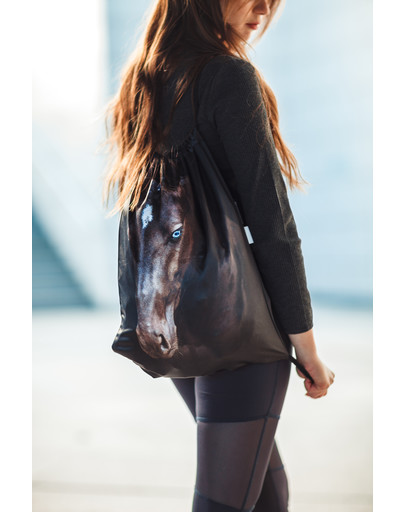 FERA Batoh s motívom hnedého koňa