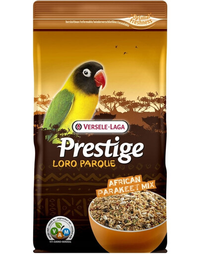 VERSELE-LAGA African Parakeet Loro Parque Mix 1kg krmivo pre stredné africké papagáje