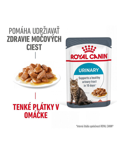 ROYAL CANIN Urinary Care kapsičky v šťave pre dospelé mačky na podporu zdravia močových ciest 12 x 85g