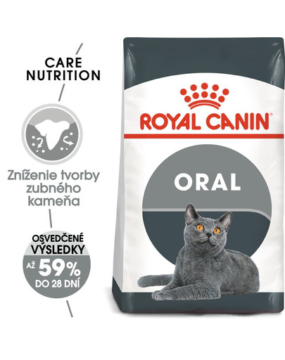 ROYAL CANIN Oral Care 2 x 8 kg granule pre mačky znižujúce tvorbu zubného kameňa