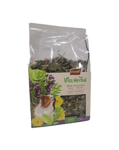 VITAPOL Vita Herbal Mix bylinná zmes pre morča domáce 150 g