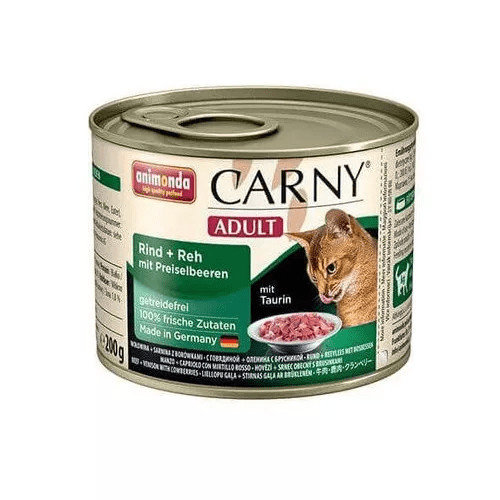 Konzervy, paštéty, kapsičky pre mačky