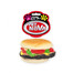 PET NOVA DOG LIFE STYLE Hamburger hračka pre psa 9cm