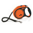 FLEXI Xtreme Tape L 5 m Vodítko pre psa oranžová farba