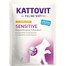 KATTOVIT Feline Diet Sensitive kuracie a morčacie mäso 85 g