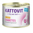 KATTOVIT Feline Diet Diabetes s kuracím 185 g